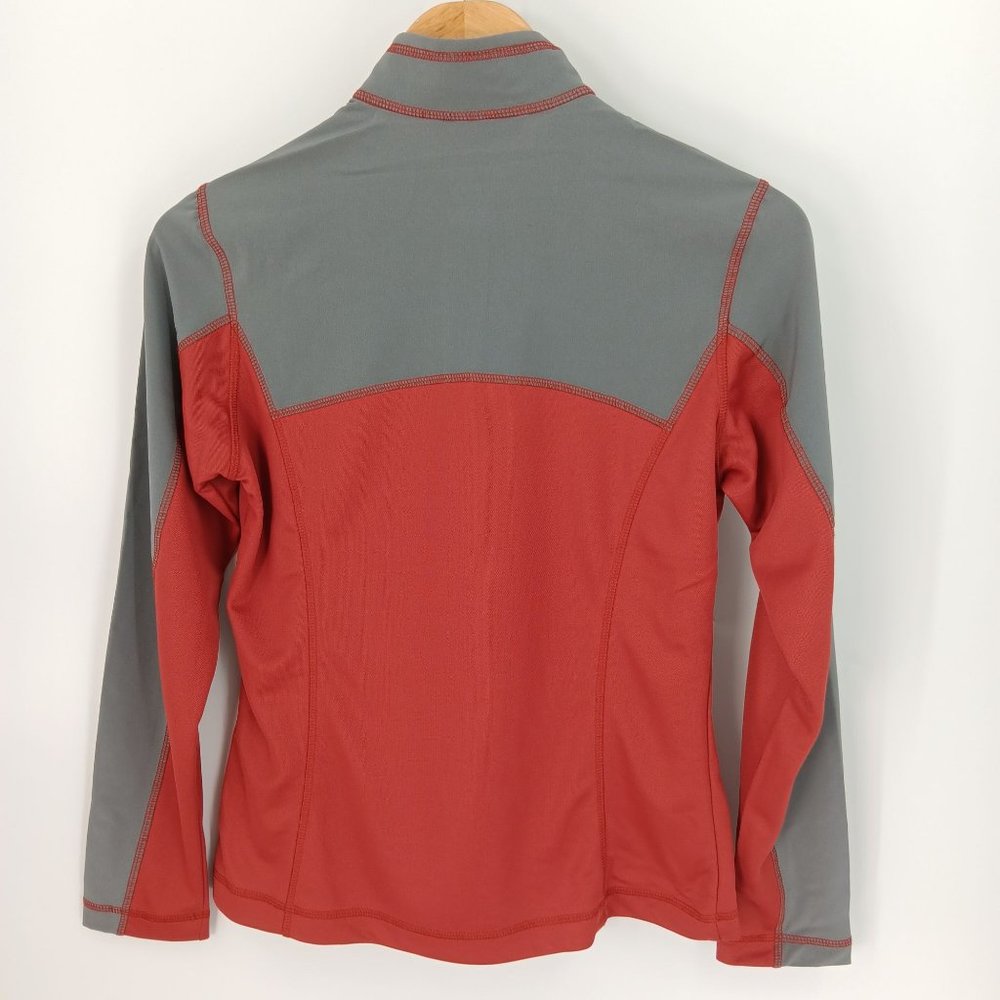 NORTH END LADIES BRICK/GRAY XXL SLEEVE SHIRT - Picture 15 of 16